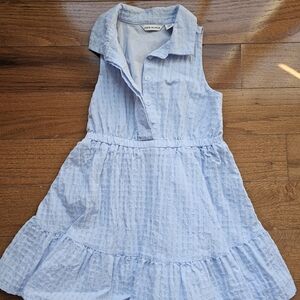 Janie and Jack Light Blue Sleeveless Dress